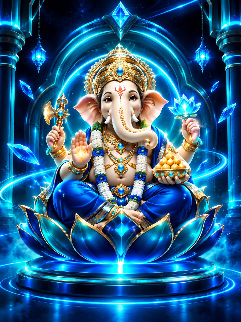 ภาพเกม Fortune Ganesha ที่ออกแบบใหม่สำหรับ bplay555 - บีเพล555